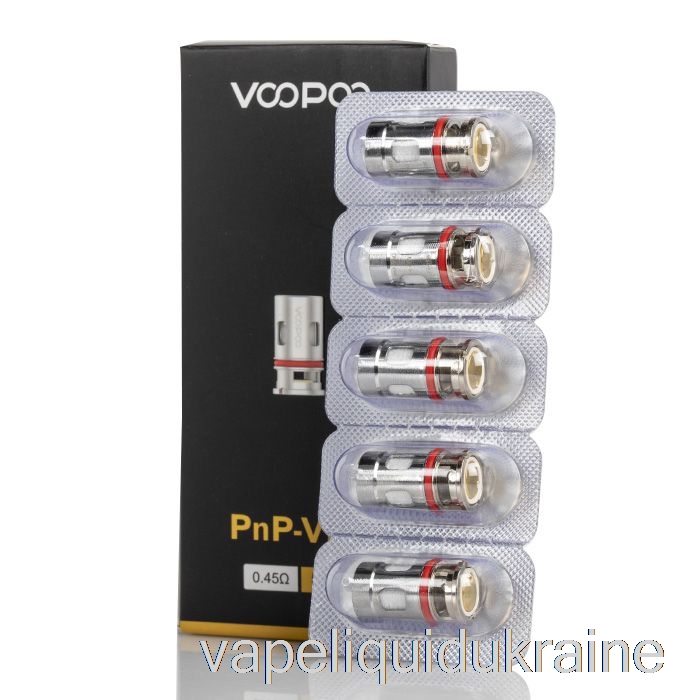 Vape Ukraine VOOPOO PnP Replacement Coils 0.45ohm PnP-VM3 Mesh Coils